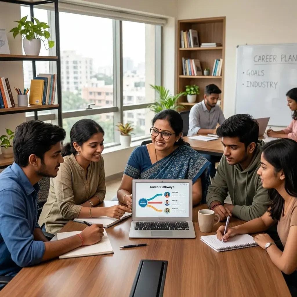 Building Healthier and More Supportive Learning Communities  Counselor having a private, supportive conversation with a student in a comfortable room. consultancy session for teachers