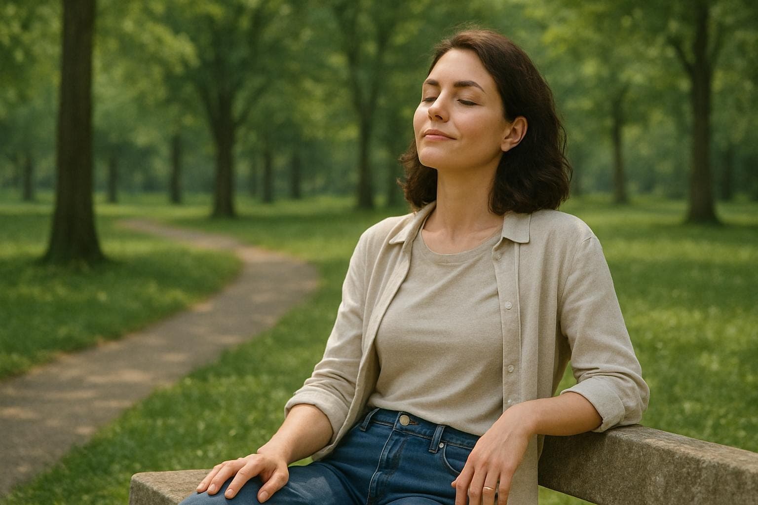 Anger Management and Counseling for Better Relationships  Close-up of a person reflecting quietly, with subtle visual elements representing thoughts, emotions and self-awareness.57
