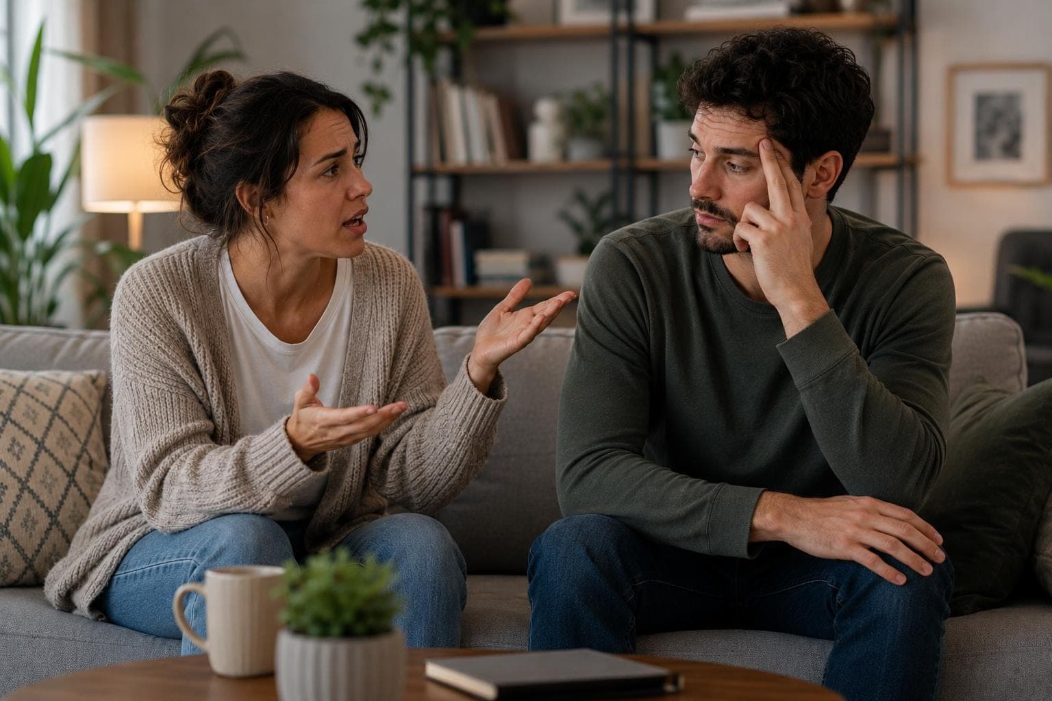 raed Why Choose Relationship Counselling? and relationship counselling India The couple could be sitting on opposite sides of a sofa, looking thoughtful rather than angry.