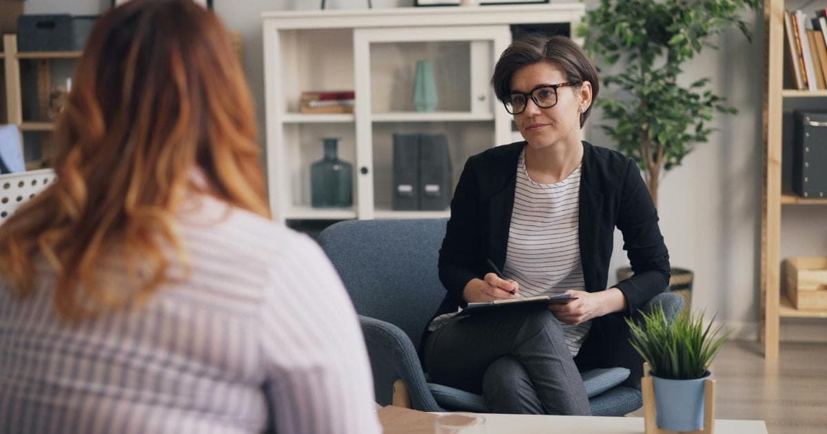 The therapist should look attentive and empathetic, while the client should look comfortable enough to talk. Consultancy for Depression and Anxiety The therapist should look attentive and empathetic, while the client should look comfortable enough to talk. Consultancy for Depression and Anxiety